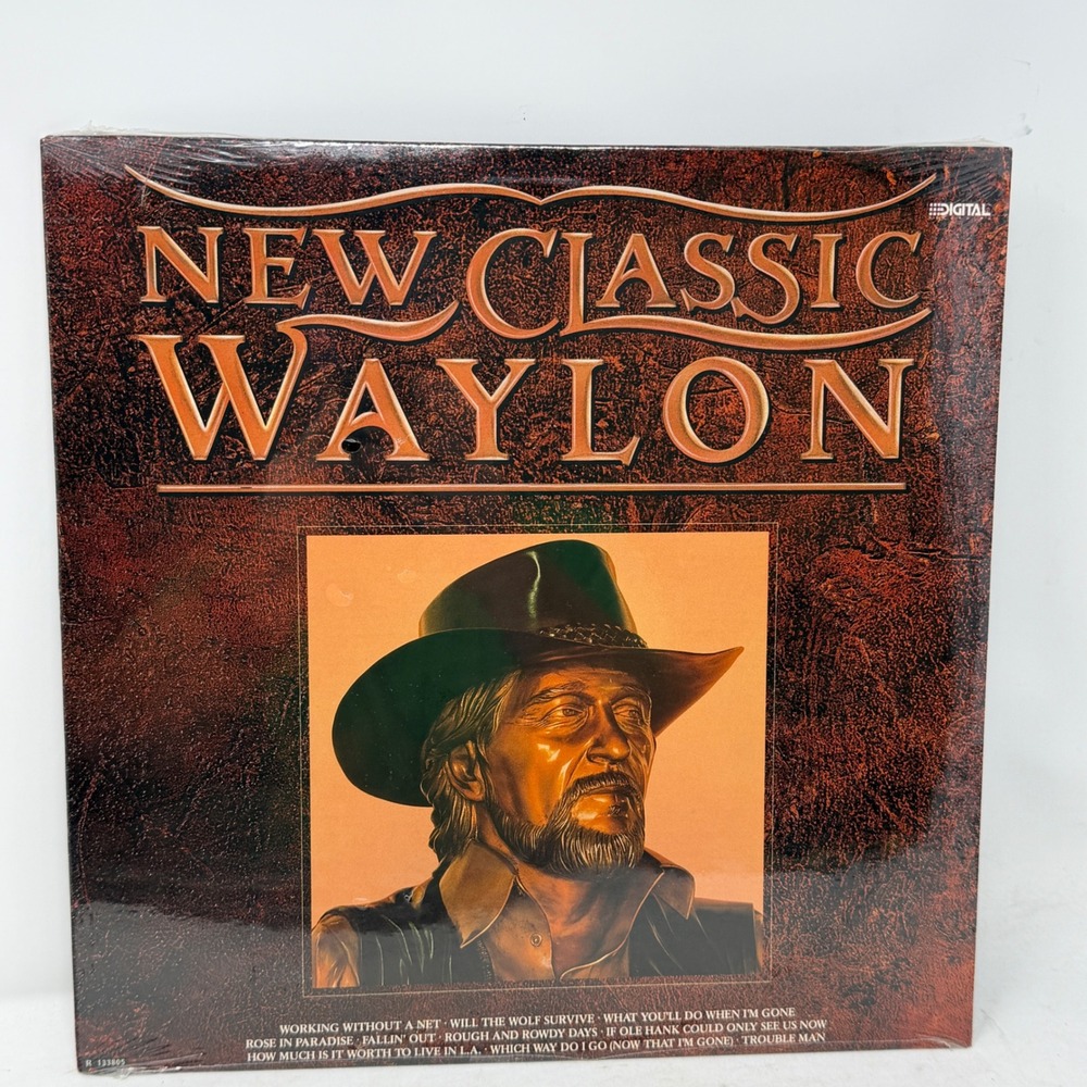 Waylon Jennings New Classic Waylon Vinyl LP Record Album MCA Records R 133805